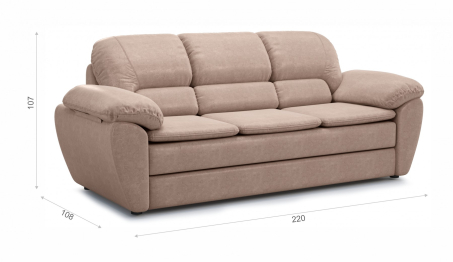 Бергамо диван прямой