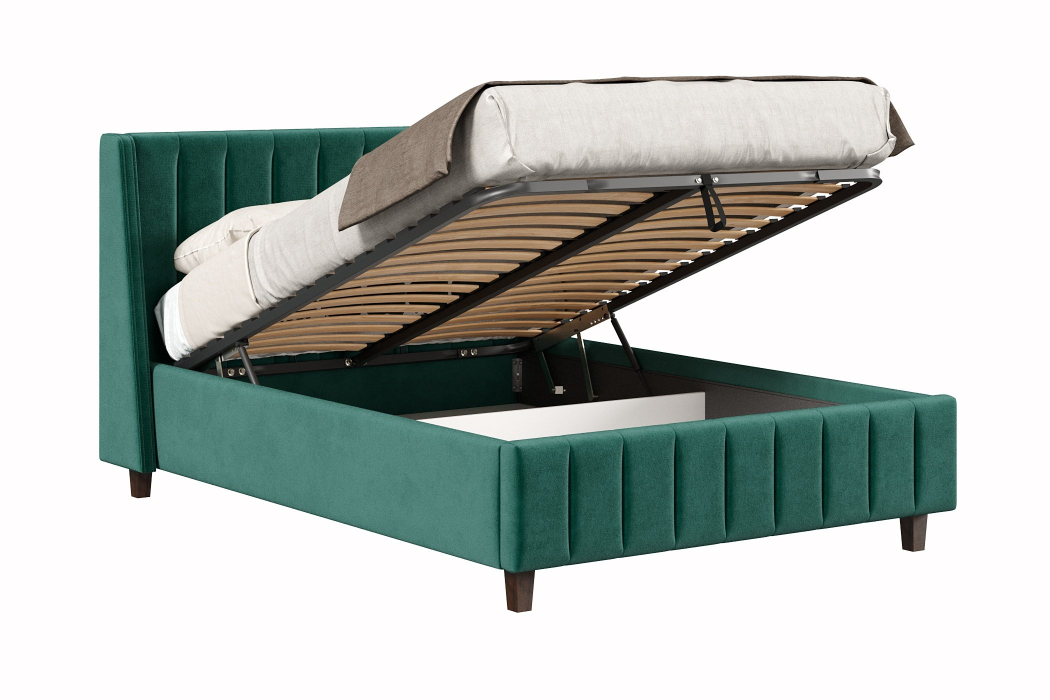 Мягкая кровать, Кровать Милана 1400 с подъёмным механизмом