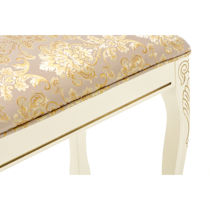 Банкетки, Банкетка Валентино (патина золото / бежевый)