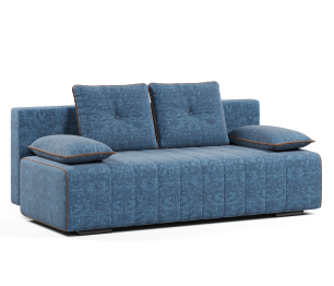 Диван-кровать прямой Лестер аккордеон-евро, рогожка