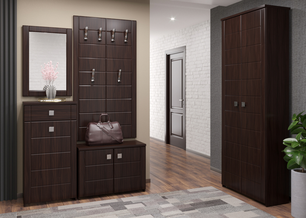Прихожие, Гарнитур для прихожей Изабель ИЗ-007