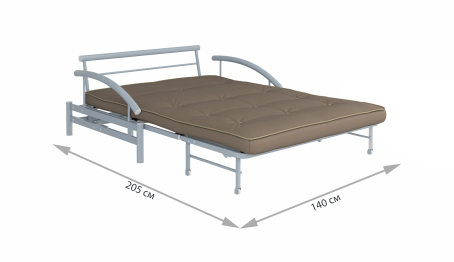 Диван-кровать Роджер Комфорт Сканди коричневый