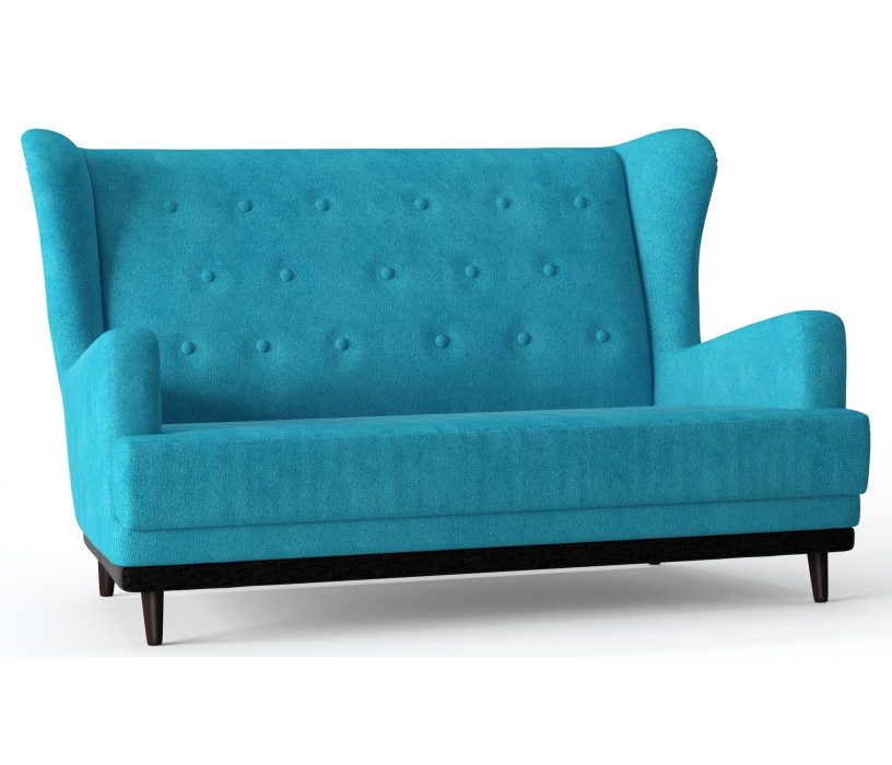 Дизайнерские диваны для гостиной, Диван прямой Барон Люкс, Велюр