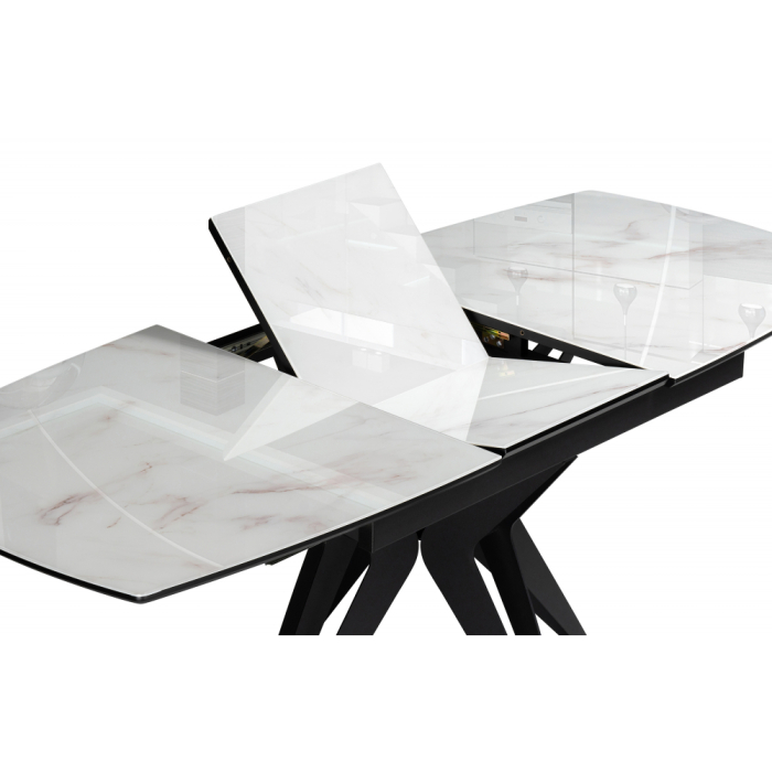 Обеденные столы, Секлянный стол Риполь 140(180)х80