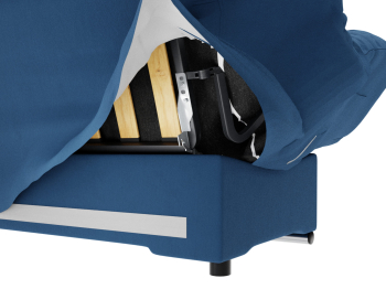 Прямой диван Клик-Кляк,велюр