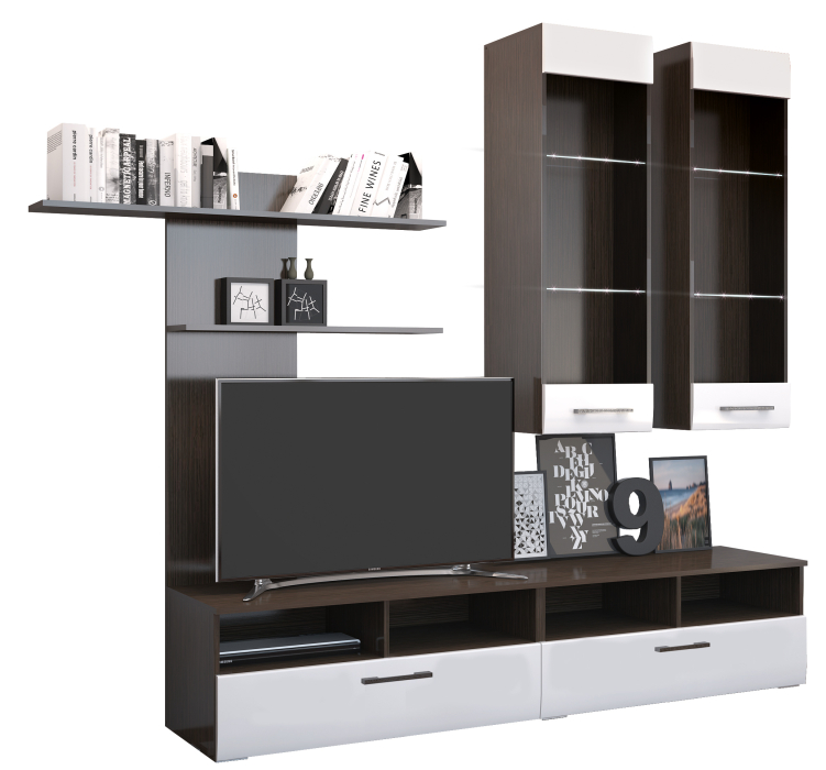 Стенки для гостиной, Гостиная Нэнси 1 ЛДСП