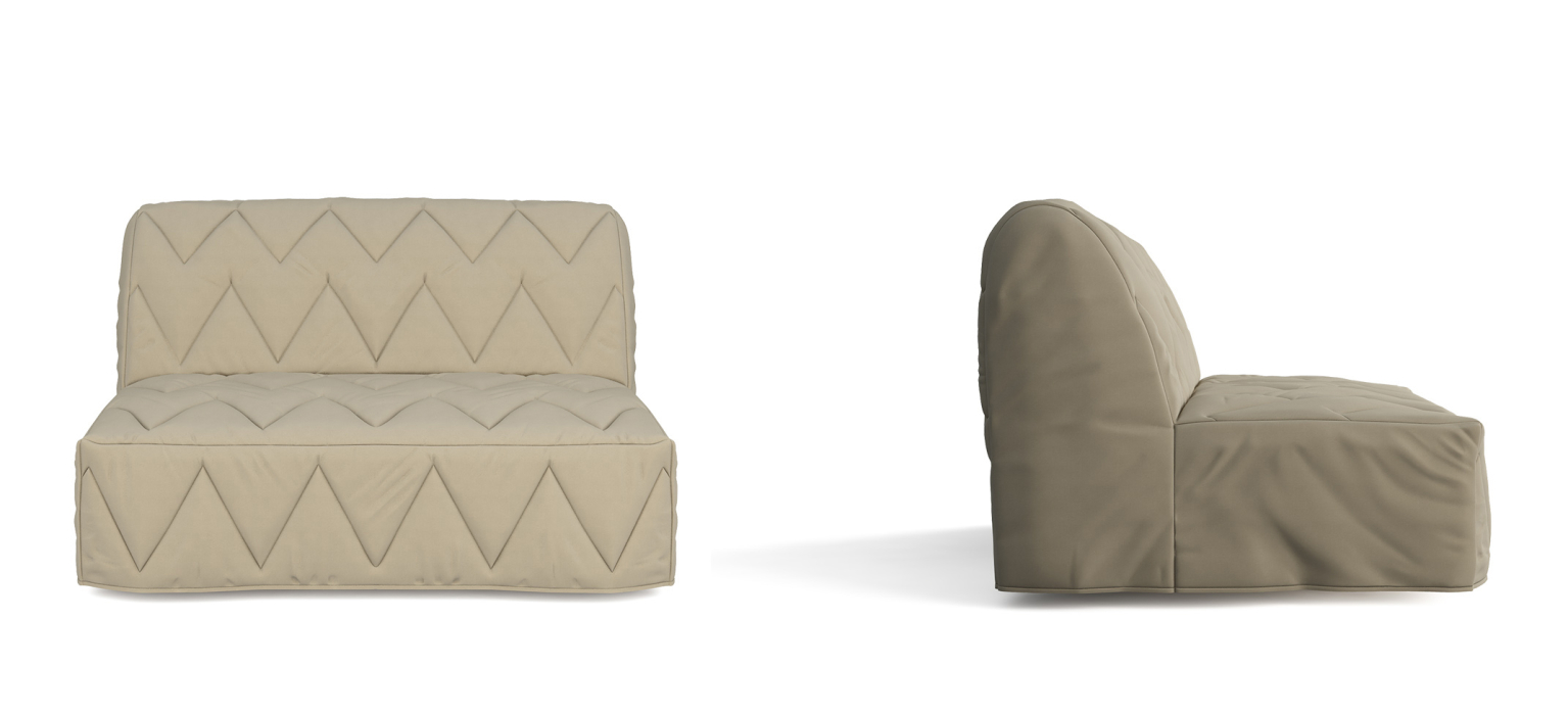 Маленькие диваны, Диван-кровать Вилли бежевый