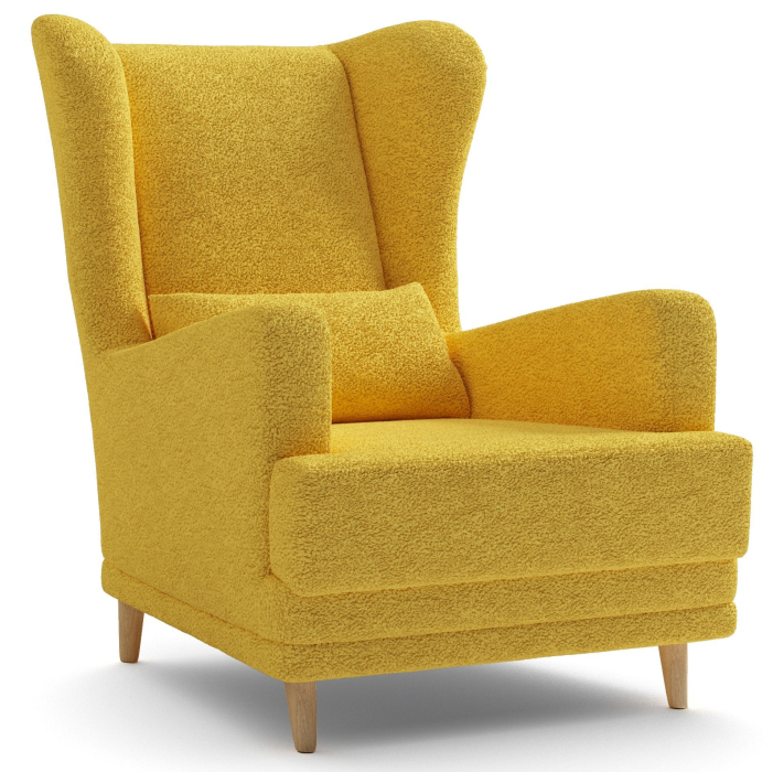 Кресло для отдыха, Кресло Барон для отдыха, Искусственный мех