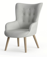 Стулья, Кресло стул Шелли, велюр