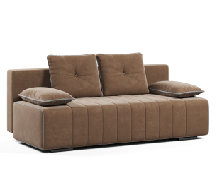 Диван-кровать прямой Лестер аккордеон-евро, велюр