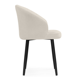 Стул на металлокаркасе Бэнбу крутящийся marseille данс (чёрный)