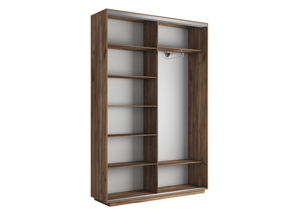 Шкафы-купе 2-х дверные, Шкаф-купе Экспресс Экспенс дуо 2200 x 1600 x 450