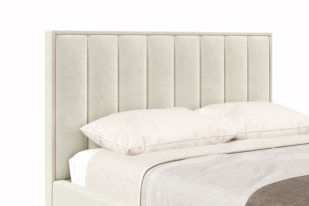 Мягкая кровать, Кровать Анкона 1200 с подъёмным механизмом, велюр