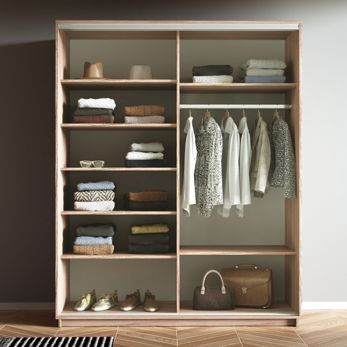 Шкафы-купе 2-х дверные, Шкаф-купе Экспресс 2-х дверный Фотопечать Калейдоскоп Стекла 160х60х240