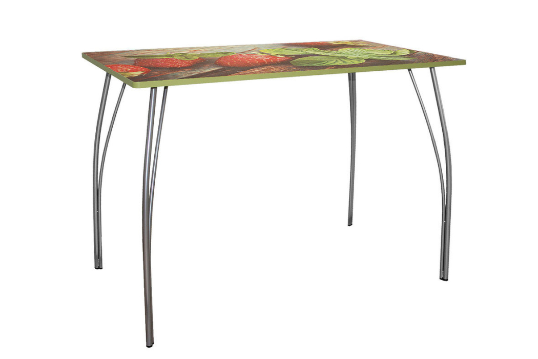 Обеденные столы, Стол обеденный с мет.ногами 900/600