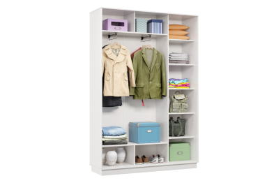 Шкаф-купе Премьер 11 (11ЗБ;11ЗБ) фасады зеркало бронза/двухдверный/Профиль чёрный муар