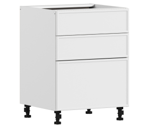 Квадро стол 3 ящ 56х82 см