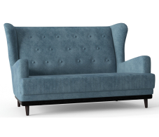 Дизайнерские диваны для гостиной, Диван прямой Барон Люкс, Велюр