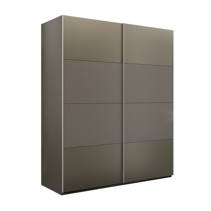 Шкафы-купе 2-х дверные, Шкаф-купе Эста 2-х дверный ДСП/Стекла хаки/Доводчик 200х66х240