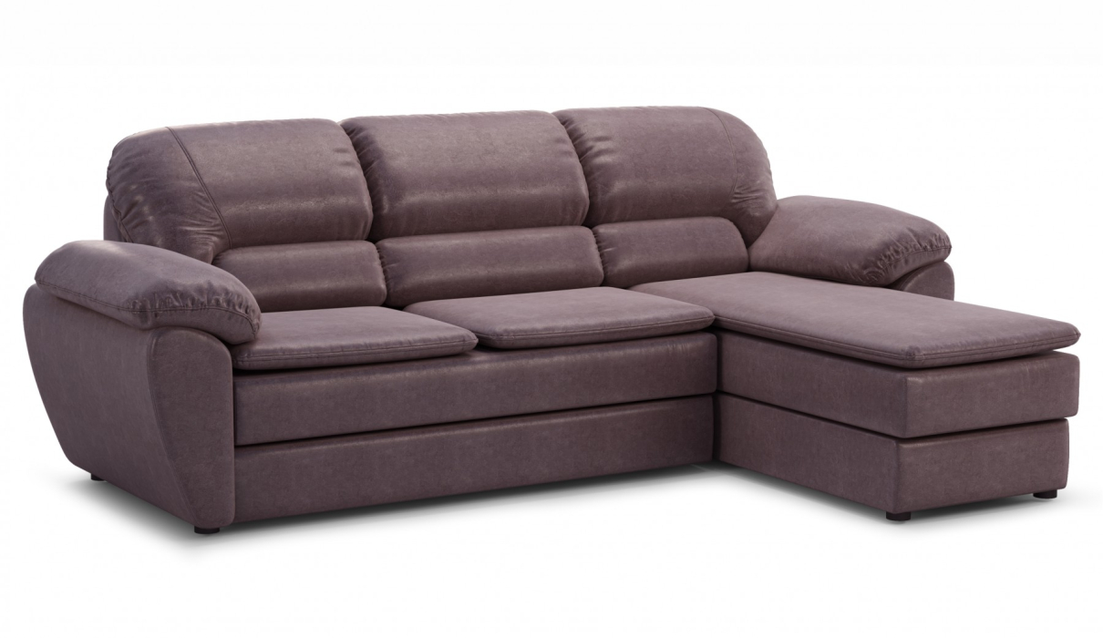Диваны угловые, Бергамо угол правый с оттоманкой