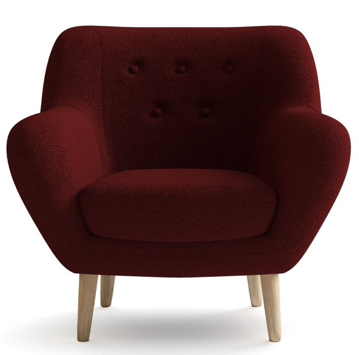 Кресло для отдыха, Кресло Элефант мягкое, Искусственный мех