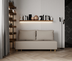 Прямой диван Лофт,еврокнижка,велюр