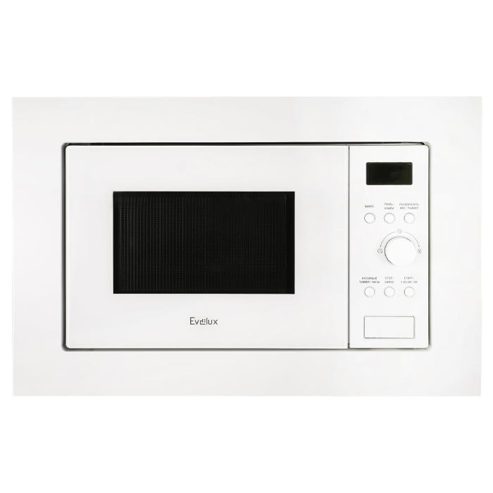 Встраиваемые микроволновые печи, Встраиваемая микроволновая печь EVELUX MW 20 B