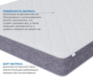 Столлайн / Матрас Сити-Толедо 1200х1900