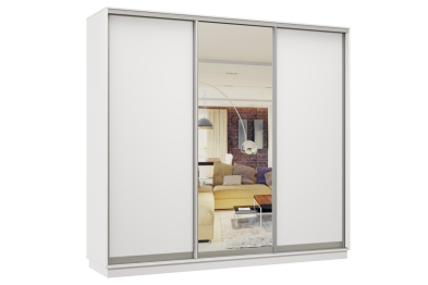 Шкаф-купе Премьер Лайт 56 (02;01;02) трехдверный