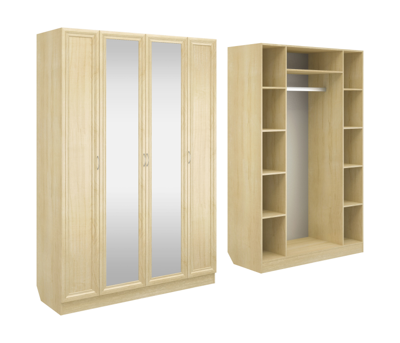 Шкафы распашные, Шкаф ШК-4/1