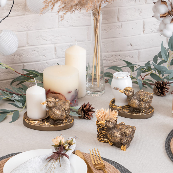 Прочая посуда и аксессуары, Держатель для зубочисток Уточка Ханни