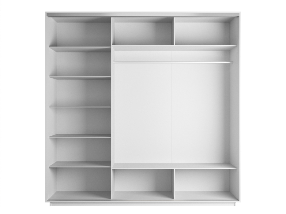 Шкафы-купе 3-х дверные, Шкаф-купе Экспресс 3-х дверный Фотопечать Шелк Стекла 210х60х240