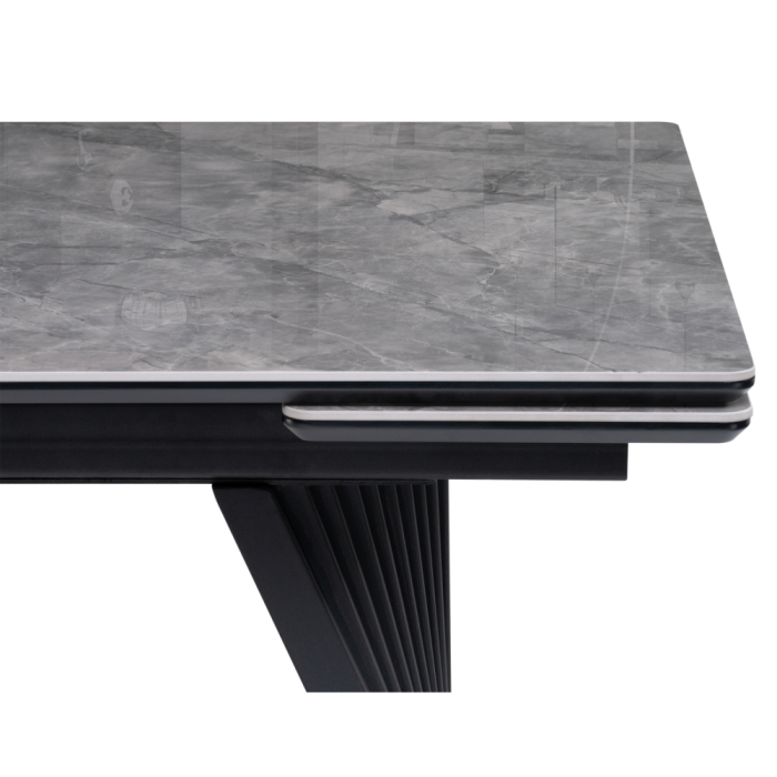 Обеденные столы, Керамический стол Вейв 160(220)х89х75