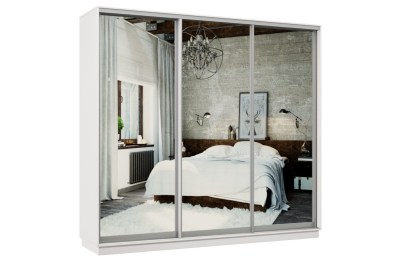 Шкаф-купе Премьер Лайт 62 (01;01;01) трехдверный