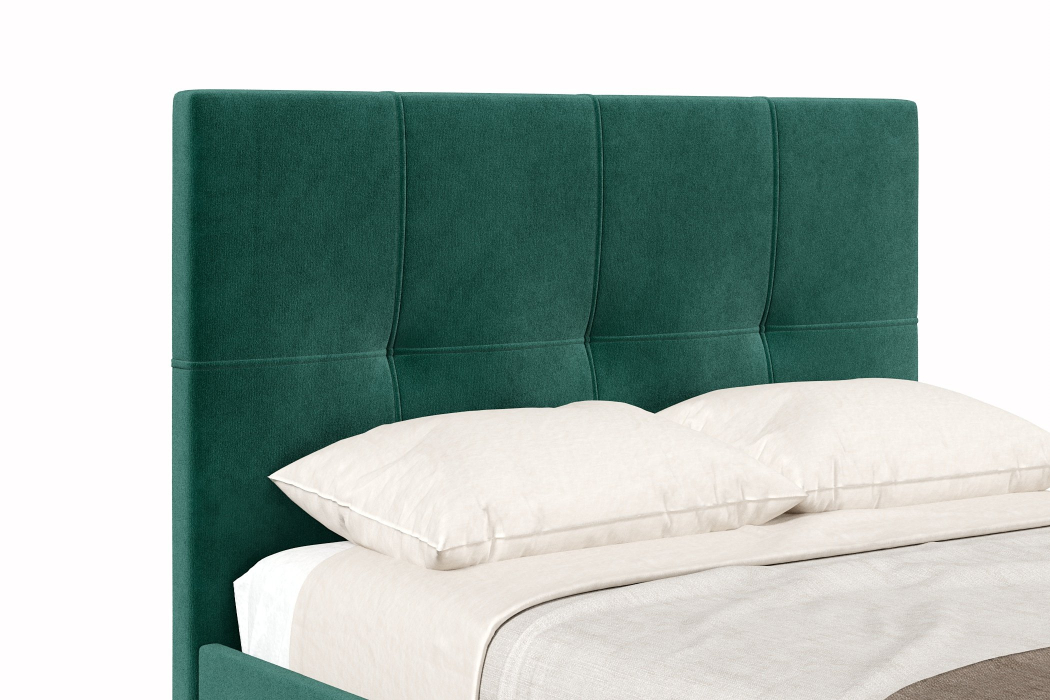 Мягкая кровать, Кровать Марсель 1400 с подъёмным механизмом,  велюр