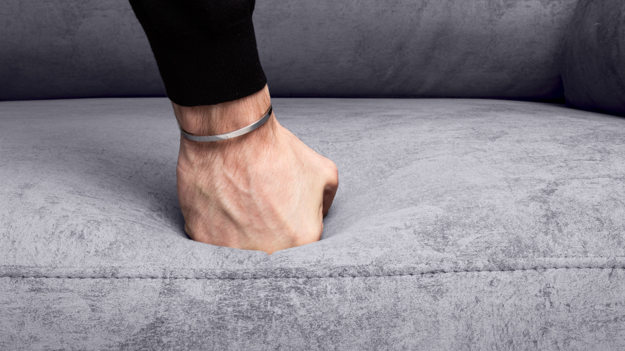 Диваны угловые в гостиную, Диван угловой Trump, велюр