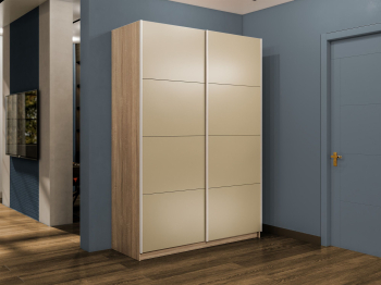 Шкаф-купе Прайм 2-х дверный Стекла фисташка/Доводчики 120х57х230