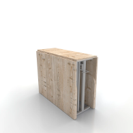 Обеденные столы, Стол книжка трансформер Лайт Maksimus 2750х900х750