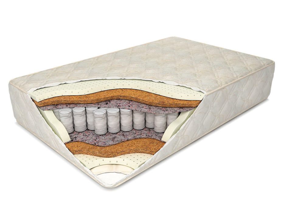 1600 x 2000, ЭКСПЕРТ Матрас Стандарт Спринг кокос 3 см,латекс 3 см 1600*2000