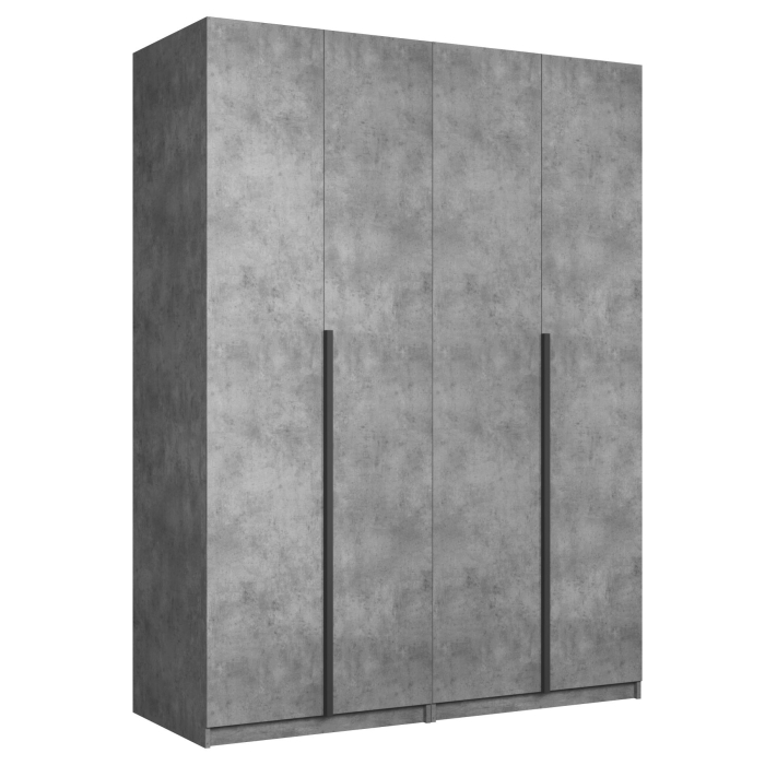 Шкафы распашные, Распашной шкаф Локер 800+800 (Гармошка) с ящиками и полками справа