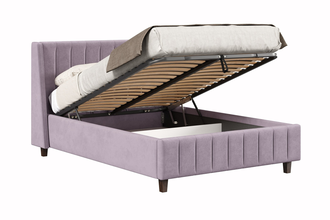 Мягкая кровать, Кровать Милана 1400 с подъёмным механизмом