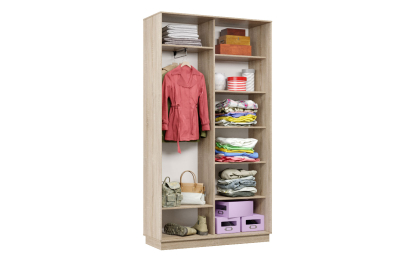 Шкаф-купе Премьер Лайт 01 Ф-1356 двухдверный