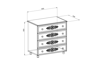 Комод Ассоль АС-5