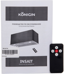 Кухонная вытяжка Konigin Insait Full Black 60