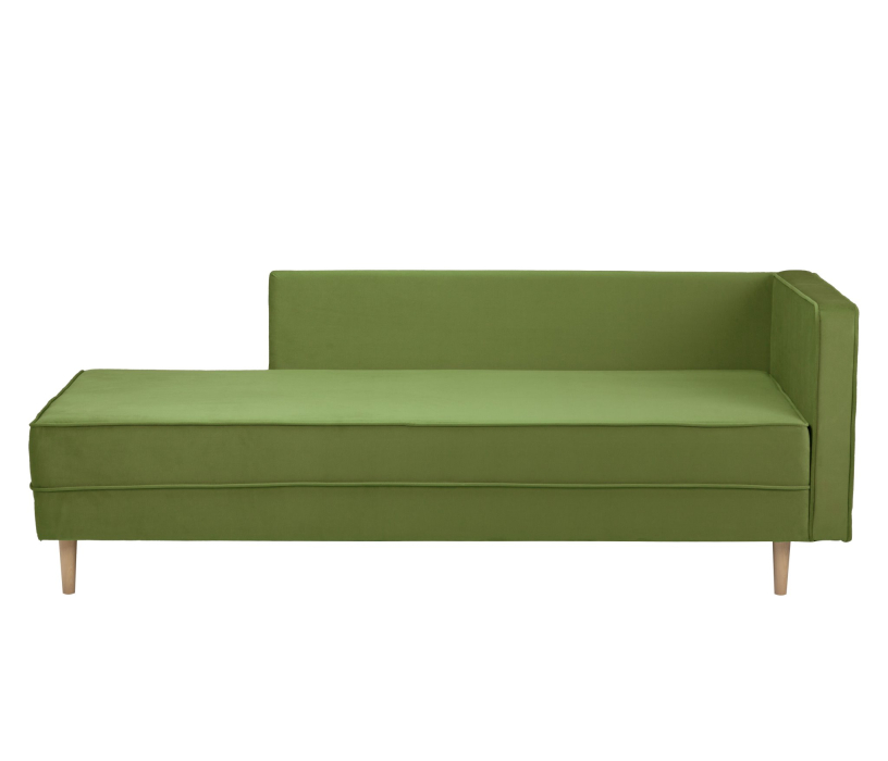 Дизайнерские диваны для гостиной, Диван - кушетка Блюз, велюр