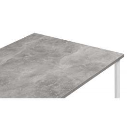 Деревянный стол Лиман 140 x 80 (белые ноги)