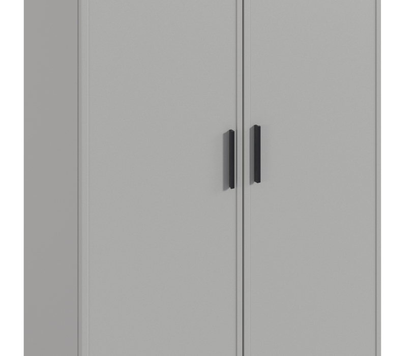 Шкафы распашные, Корпус шкафа Милан СБ-3257 Серый