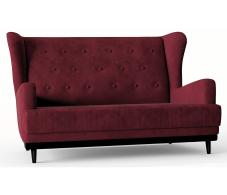 Дизайнерские диваны для гостиной, Диван прямой Барон Люкс, Велюр