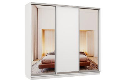 Шкаф-купе Премьер Лайт 59 (01;02;01) трехдверный