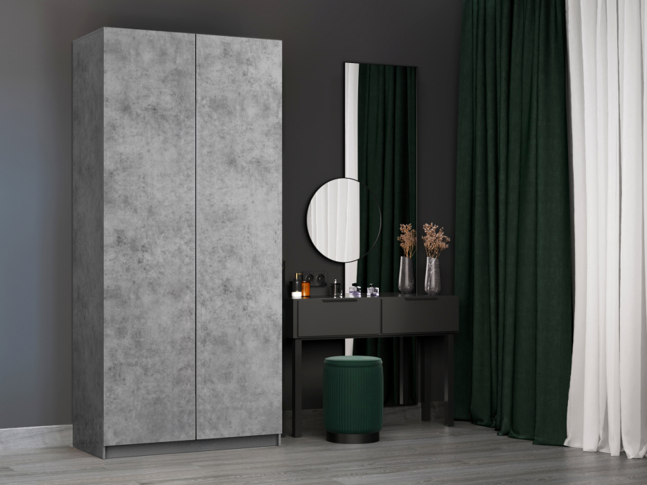 Шкафы двухстворчатые, Шкаф распашной Локер 2-х дверный с 1 модулем